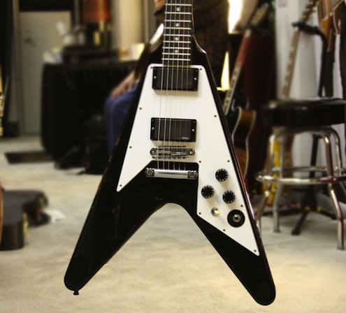 NAMM 2012: Gibson Kirk Hammett Flying V Prototype