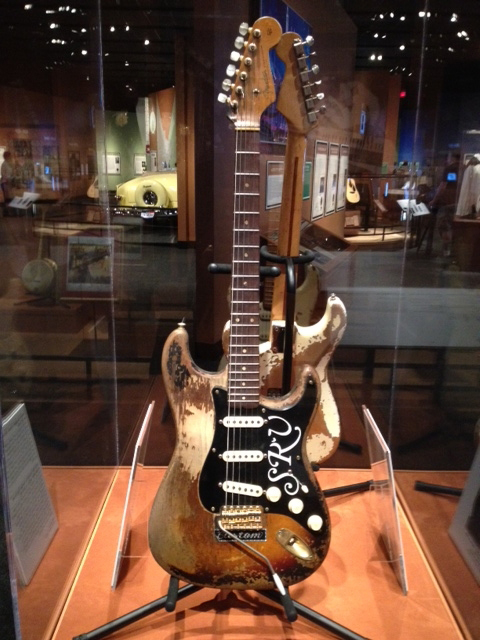 SRV’s Number One Stratocaster on Display