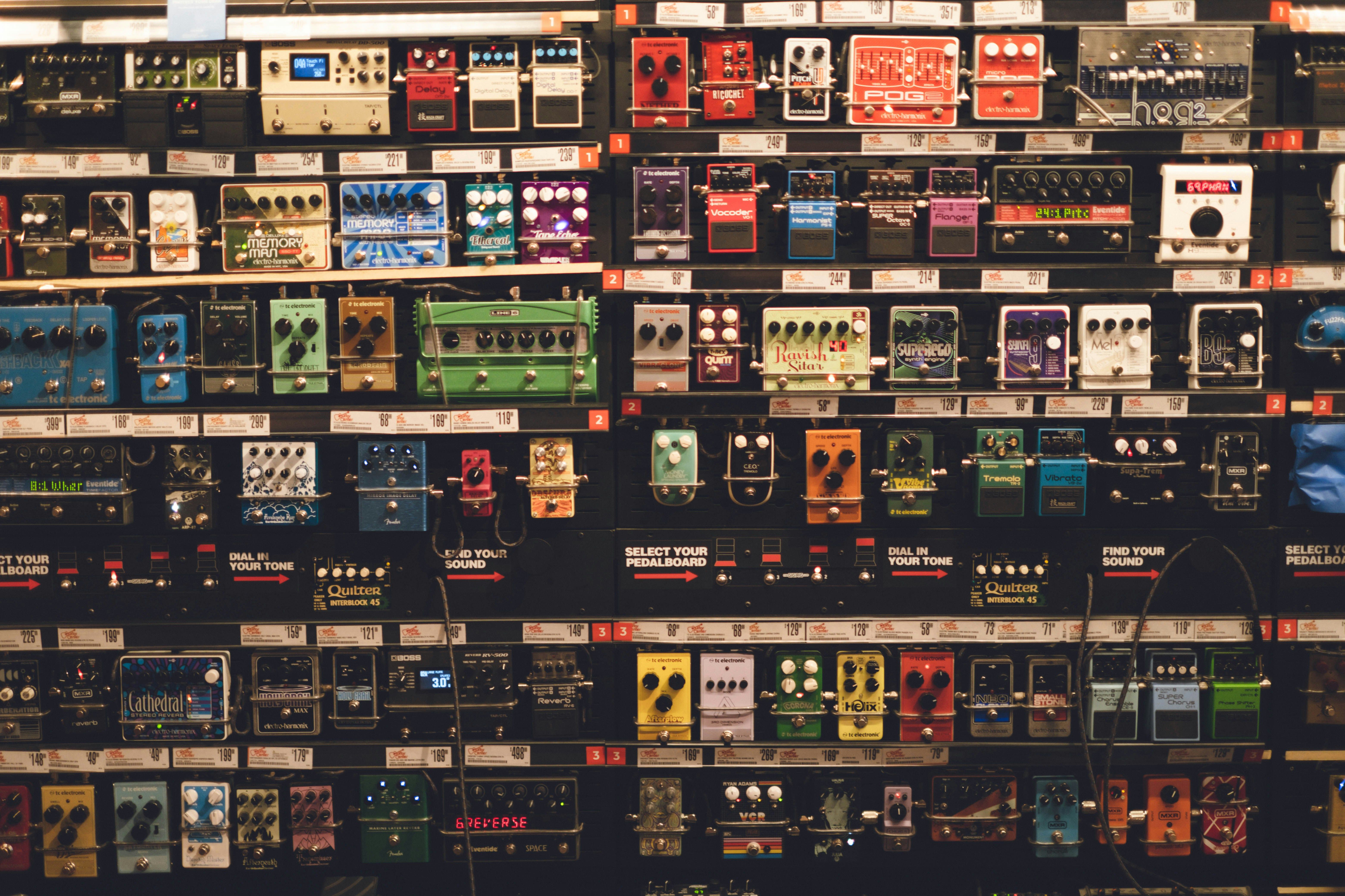 Using Fewer Pedals